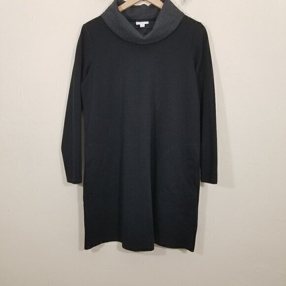 J. Jill Dresses & Skirts - J. Jill Long Sleeve Dress with Pockets Black Size M